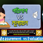 Measurement vs Evaluation